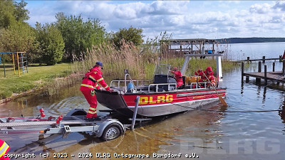Rettungsbootfortbildung auf den Mecklenburgischen Seen 2024